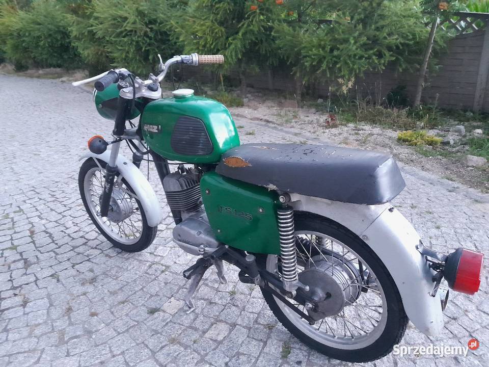 Mz ts 125 oryginalny lakier z dokumentami Tychów Nowy sprzedam
