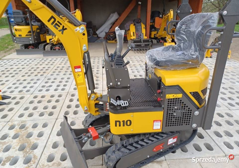 Minikoparka NEX N10 KOOP DIESEL 2026 PROMOCJA Sławno