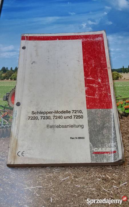 InstrukcjaCASEIHSchlepperModelle7210 7220 7230 Szamotuły