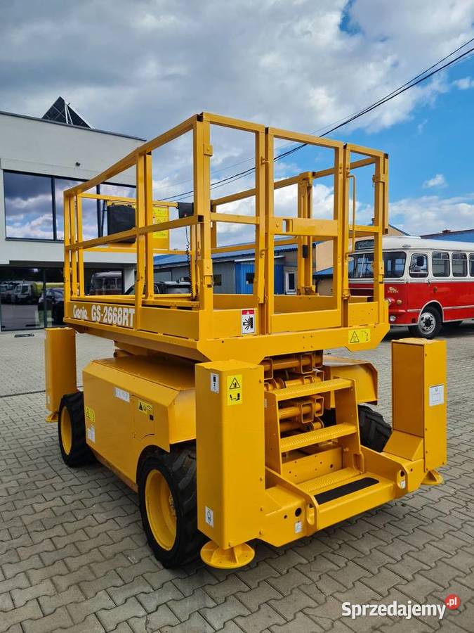Podnośnik nożycowy spalinowy Genie GS2668RT wys Dąbrowa Tarnowska