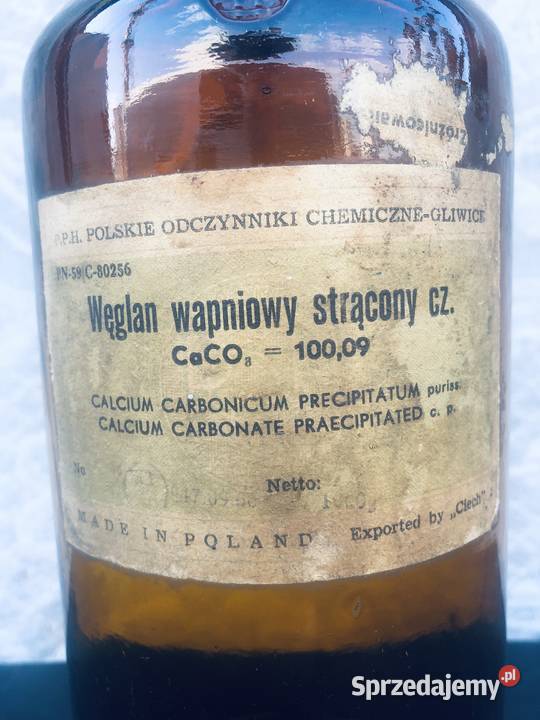 Stara butelka Gliwice Łowicz