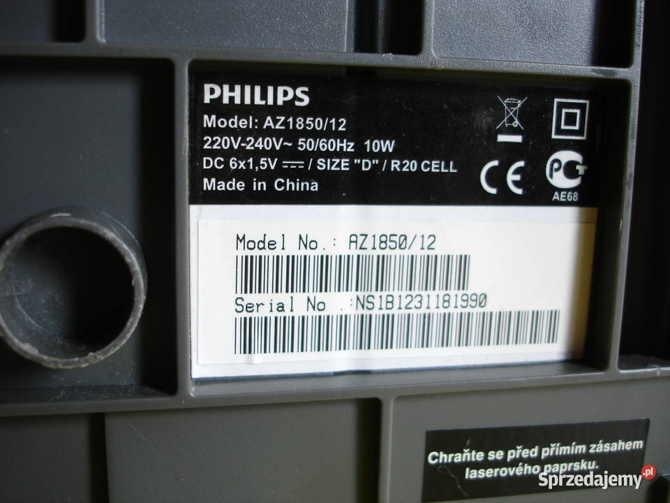 Radiomagnetofon z CD PHILIPS AZ1850 Zielona Góra