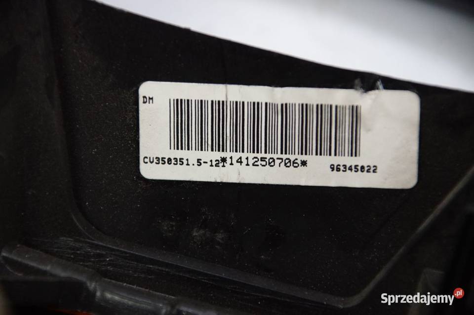 KIEROWNICA PEUGEOT 307 SW 96345022 Pozostałe
