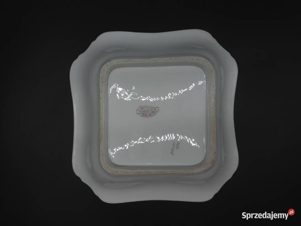 Porcelanowa miska kwadratowa GHASCHE BERLIN Raszków