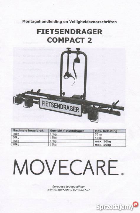 Bagażnik rowerowy na hak holowniczy osobowe śląskie Bielsko-Biała