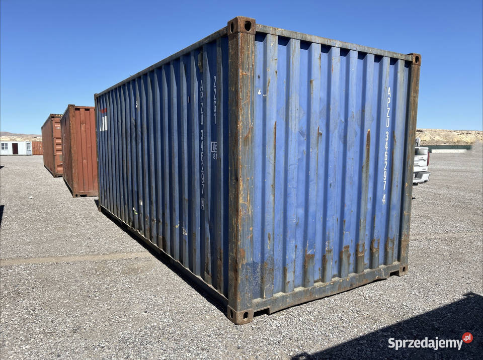 Kontener morski magazynowy 20DV 6 metrowy Magazynowanie Sucha Beskidzka
