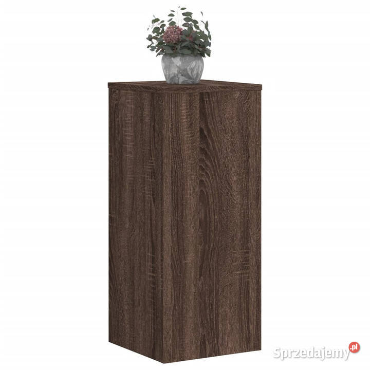 Podstawki pod doniczki 2 brązowy dąb 30x30x70 Warszawa
