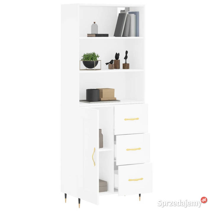 Witrynka biała 695x34x180 materiał Warszawa