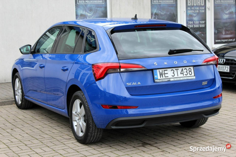 koda Scala Gwarancja FV23 SalonPL 10TSI 110 aluminiowe felgi Sokołów