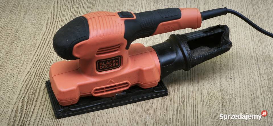 BlackDecker szlifierka oscylacyjna sieciowa 230 Piotrków Trybunalski sprzedam