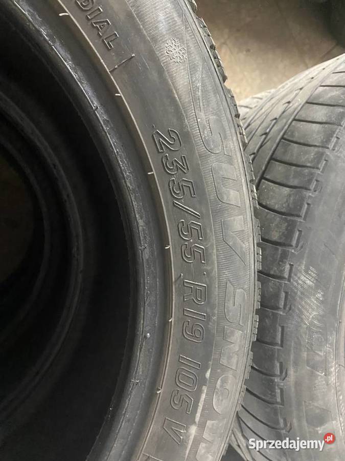 Opony zimowe RIKEN SUV SNOW 23555 R19 8mm Łódź sprzedam