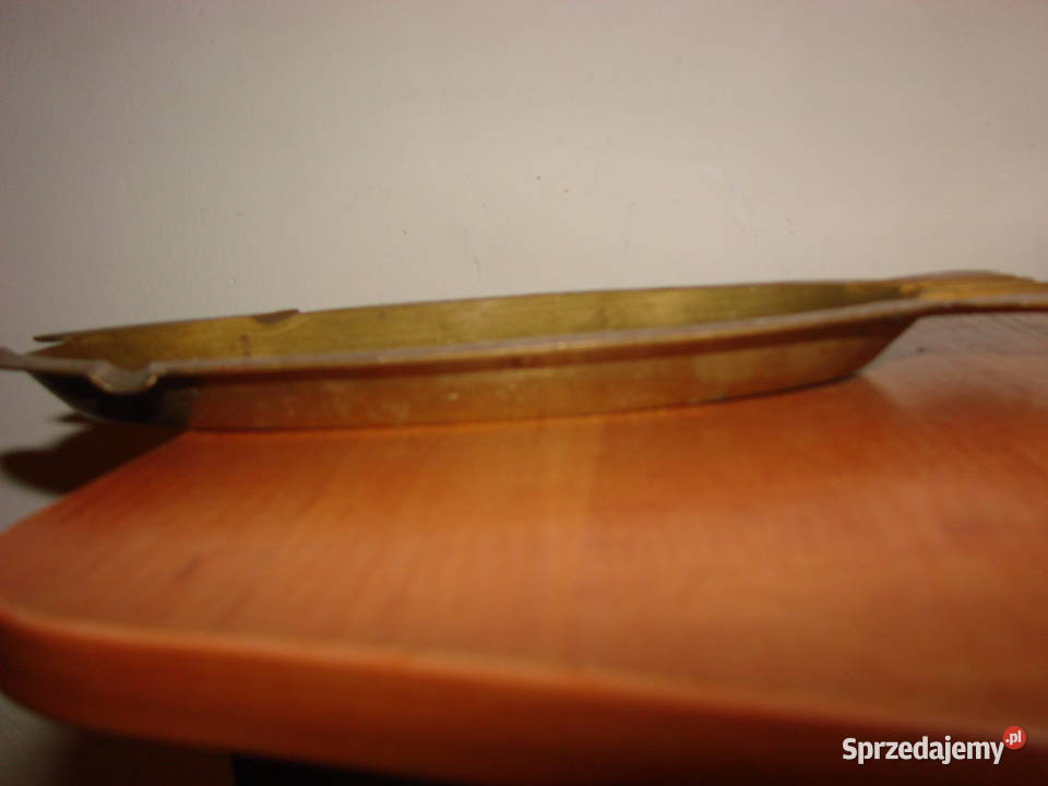 Ryba mosiężna indyjska popielniczka Pruszcz Gdański