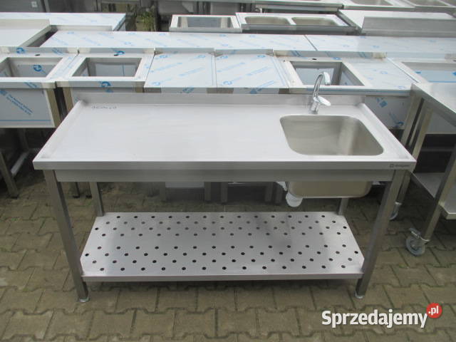 Zlew Gastronomiczny 1 Komorowy Z Półką 1506085 wielkopolskie Ostrów Wielkopolski