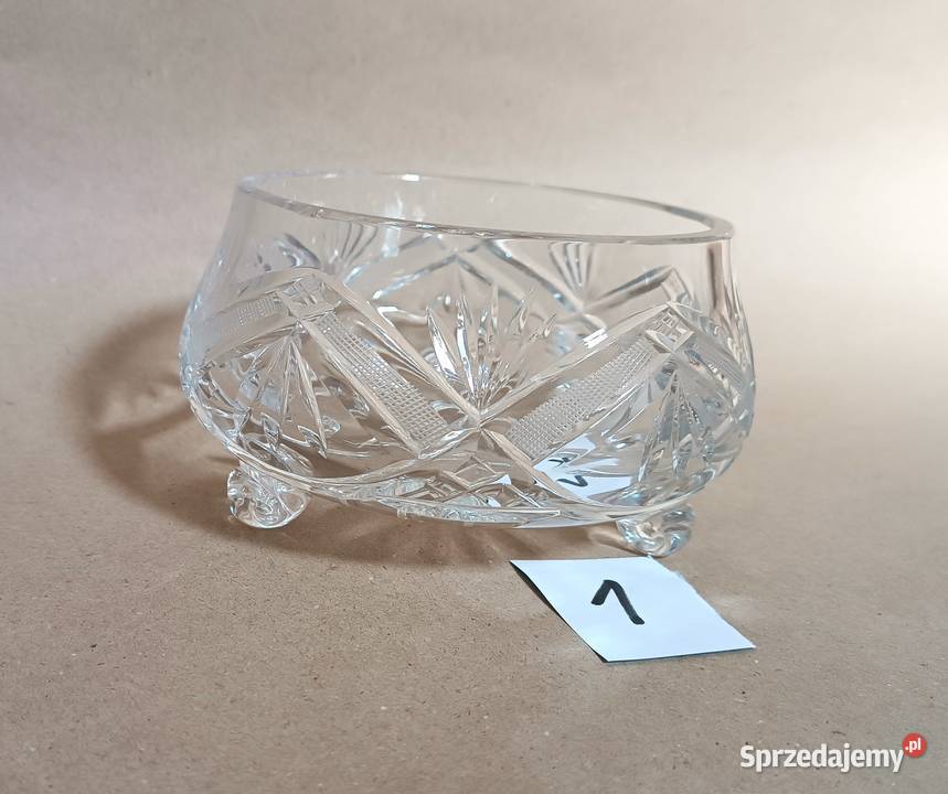 miska kryształowa naczynie kryształowe kryształy Opole