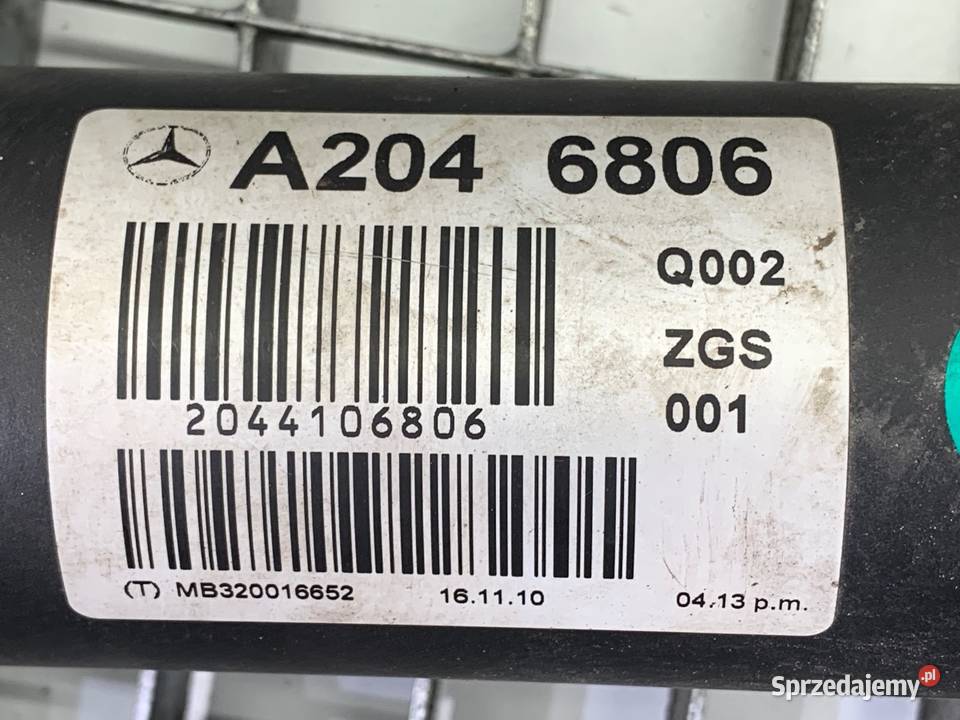 WAŁ NAPĘDOWY TYŁ MERCEDES X204 SUV 0815 21 170