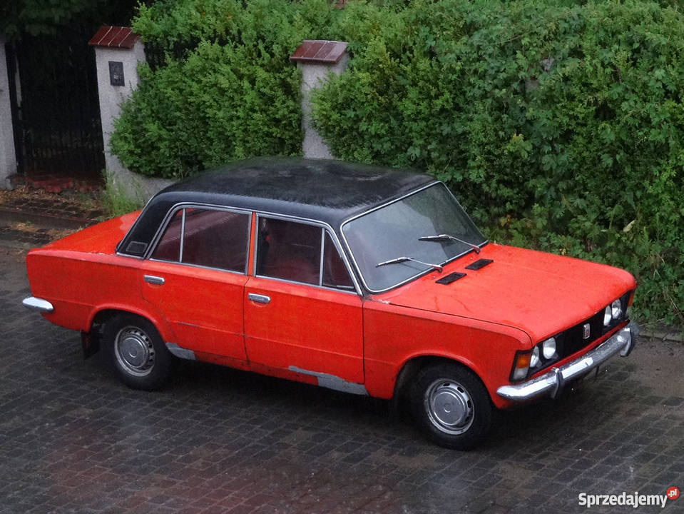 Polski Fiat 125p 1300 74 winylowy dach wielkopolskie Poznań sprzedam