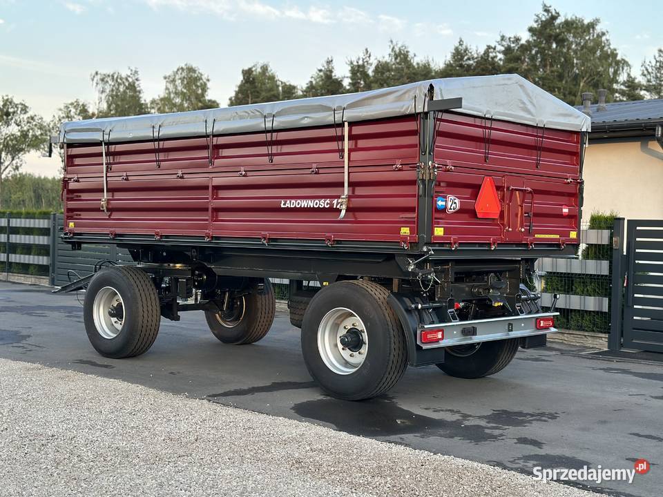 Przyczepa Rolnicza HL HW 3 Stronny Wywrot 6011 nieuszkodzony łódzkie Koluszki