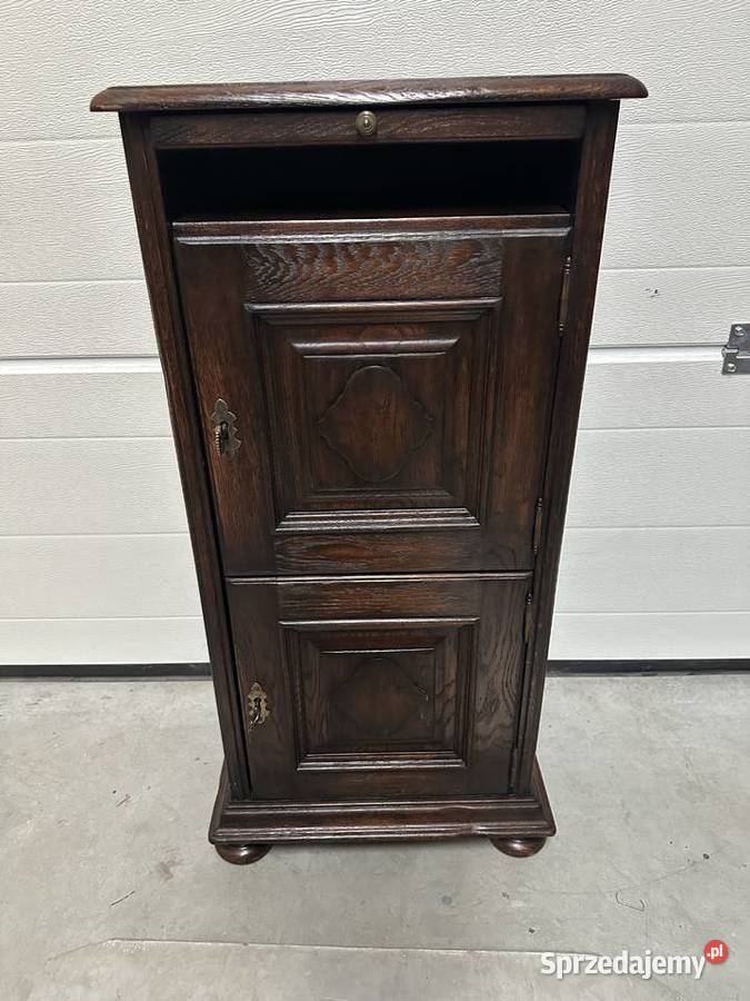 Masywna dębowa komoda 100 lite drewno 50 wielkopolskie Sławoszewek sprzedam