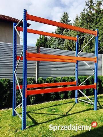 Regał magazynowy paletowy firmy Stow H300 L270 lubuskie Gubin
