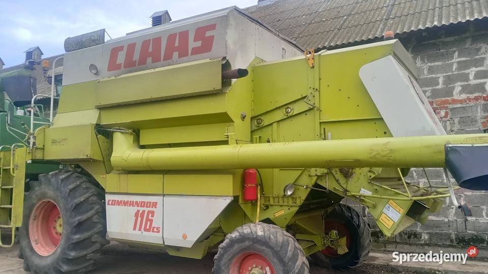 Claas commandor 116 CS heder 550 Zbożowe Niedźwiedzica