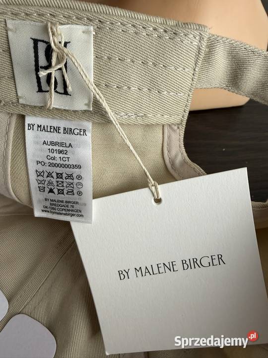 Czapka z daszkiem By Malene Birger Aubriela Nakrycia głowy