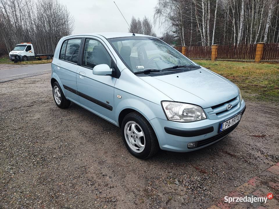Hyundai Getz 14 CRDi niebieski Lubartów sprzedam