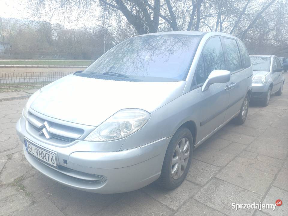 Citroen C8 22 HDI Serwisowany Nowe Tarcze Klocki komputer pokładowy łódzkie Łódź sprzedam