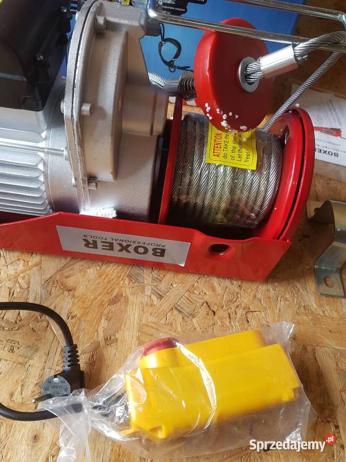 Wyciągarka elektryczna firmy Boxer bx 564 1000 Elektryczne wielkopolskie Głogowa