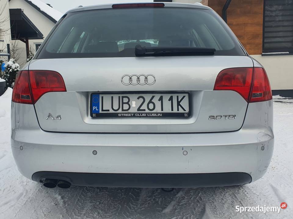 Audi a4 b7 20 tdi automat VAT marża lubelskie Cyców