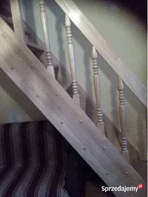 Schody drewniane bukowe używane małopolskie Kraków