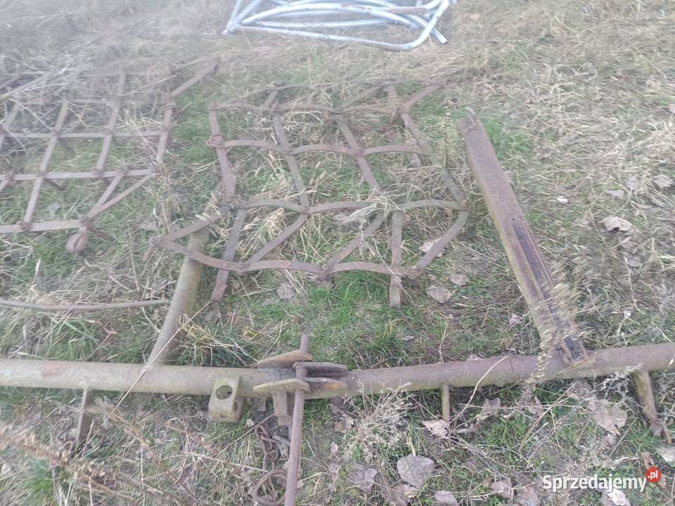 Sprzedam brony polowe roskładane Osięciny sprzedam