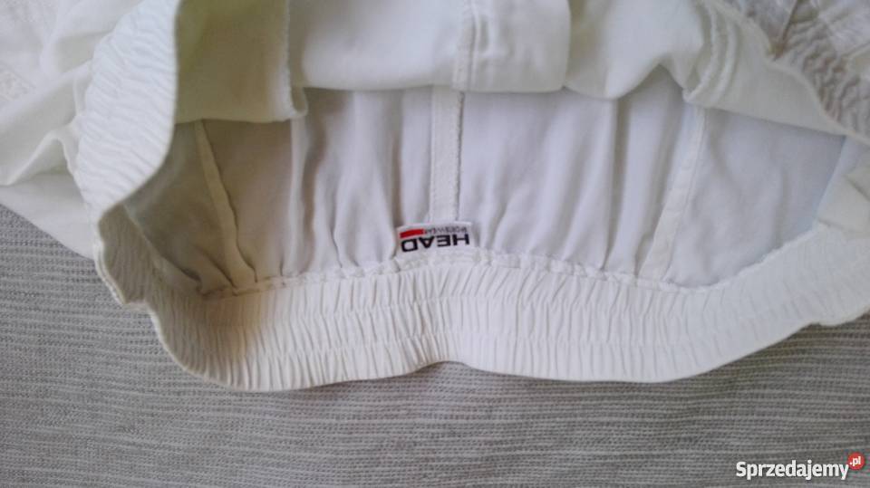 BIAŁE SPODENKI DAMSKIE HEARD SPORTSWEAR