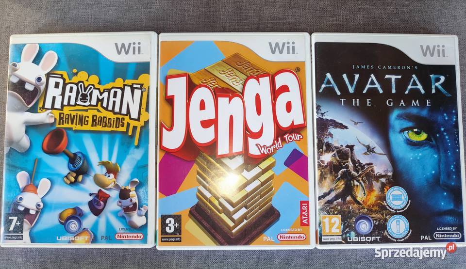 Nintendo Wii Sprzedam trzy gry w kompleci Gdańsk