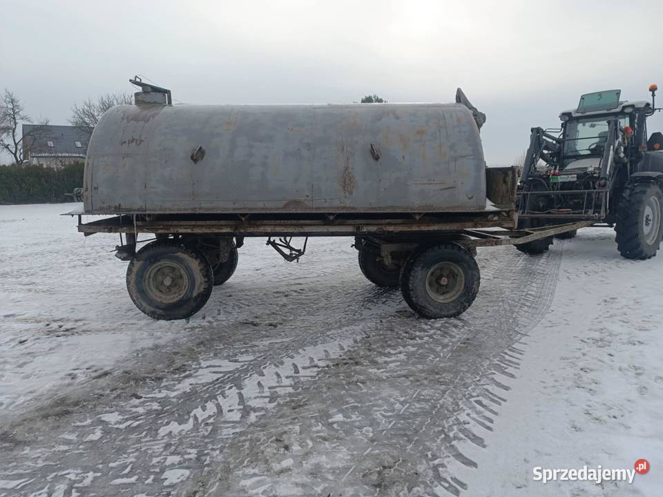 Przyczepa wywrotka d35beczka do wody transport Rolnictwo łódzkie Bełchatów
