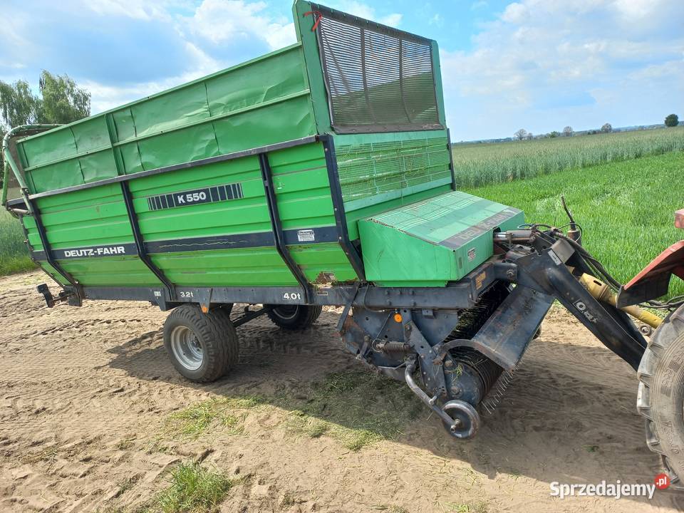 Samozbierajaca Deutz-Fahr Rolnictwo wielkopolskie Lisków
