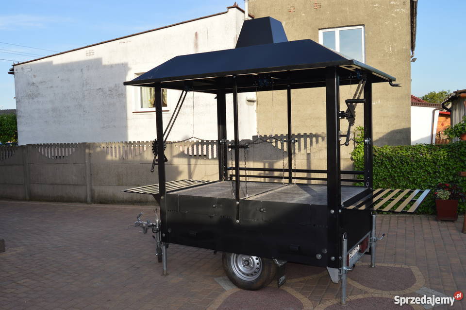 Gastronomiczny mobilny grill cateringowy Damasławek