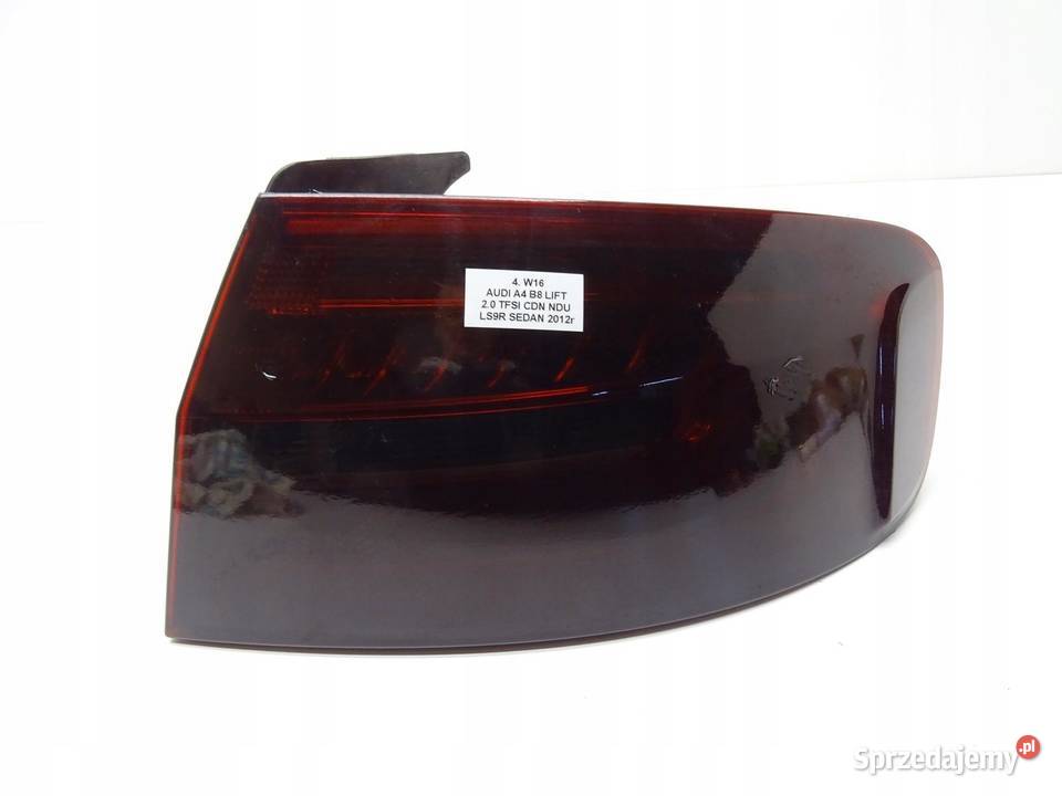 LAMPA PRAWA TYLNA PRAWY TYŁ AUDI A4 B8 LIFT