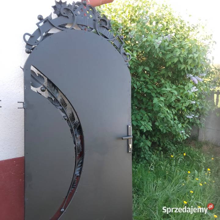 Nowoczesna kuta brama wjazdowa dwuskrzydłowa Budowa Cisownica sprzedam