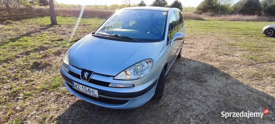 Peugeot 807 mazowieckie Warszawa