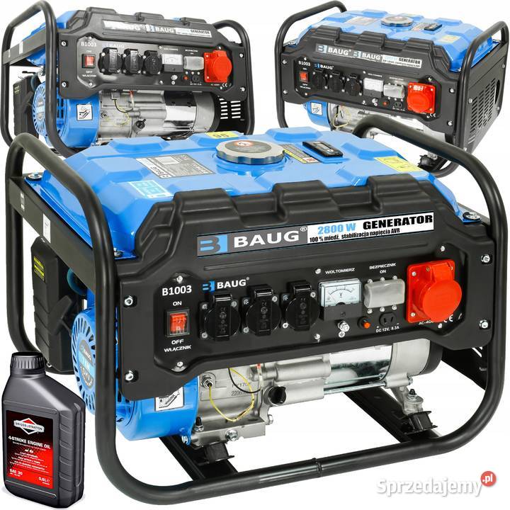 Agregata prądotwórczy 2800 W GENERATOR PRĄDU 7 Chmielnik