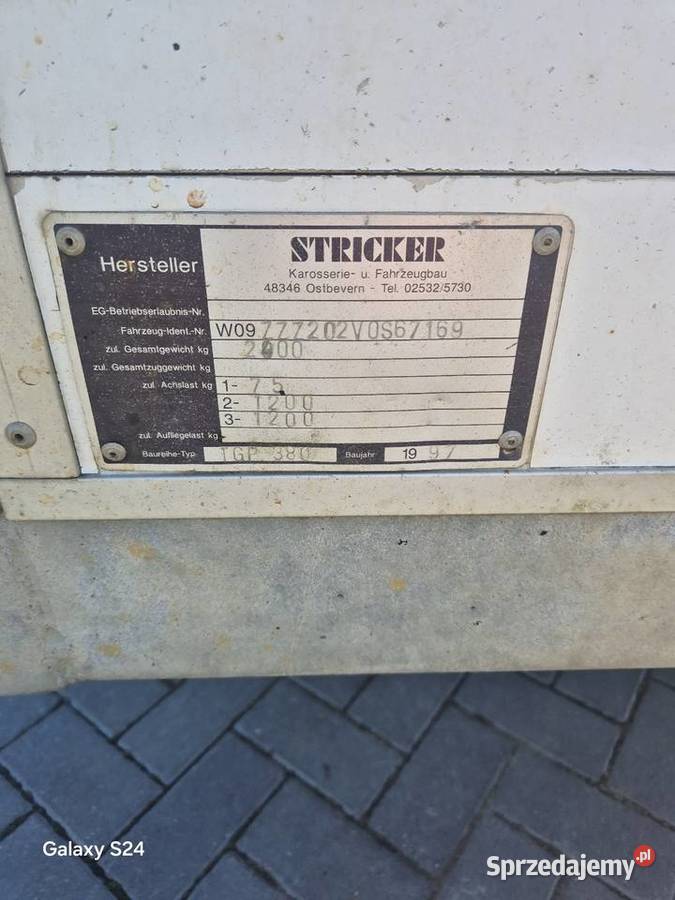 Przyczepka samochodowa platforma 38x18 laweta wielkopolskie Stara Kaźmierka