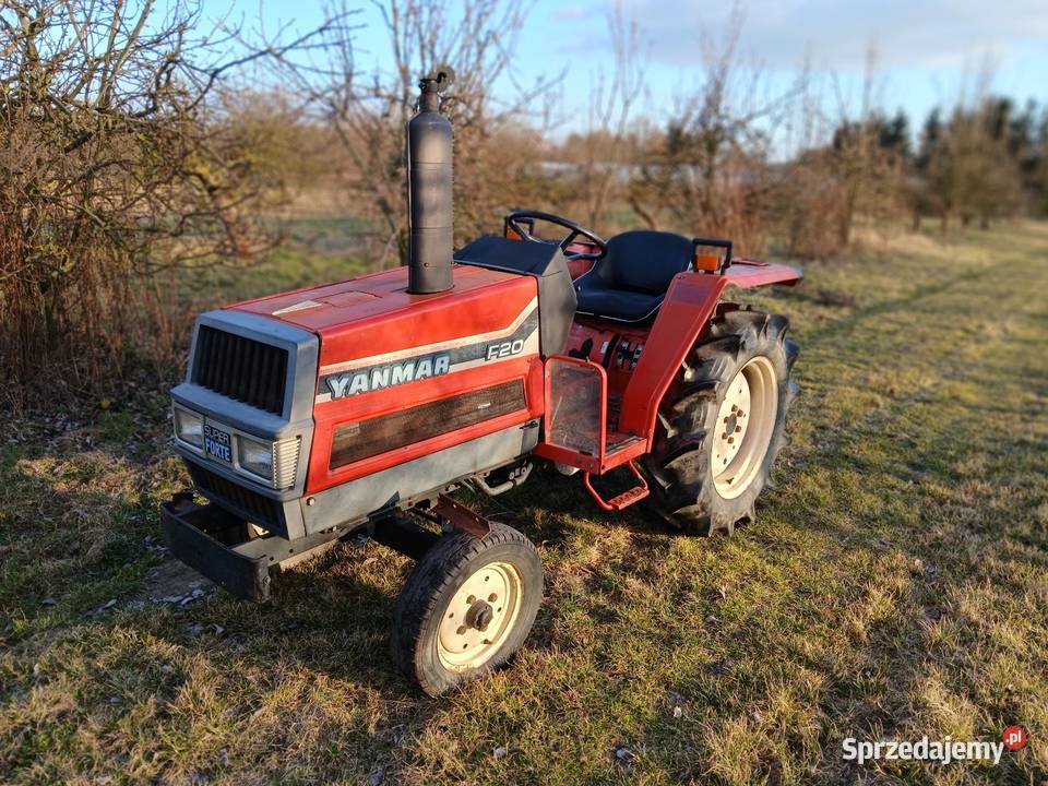 Minitraktorek yanmar f20 wielkopolskie