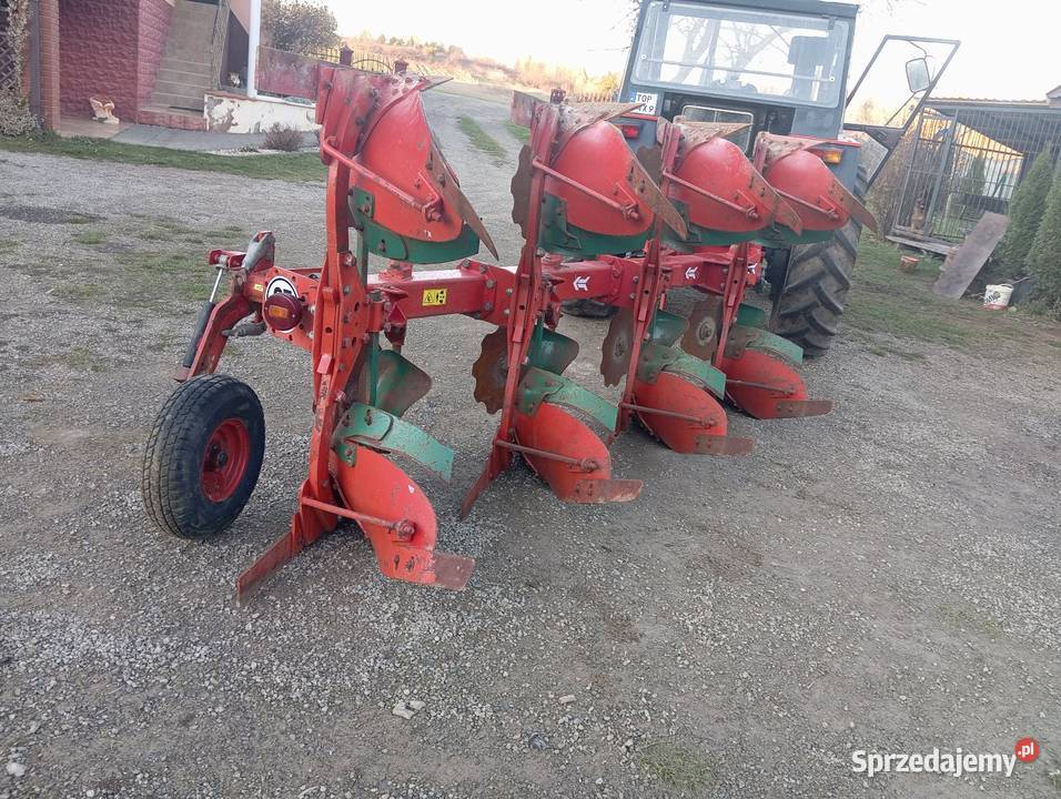 Pług obrotowy kverneland 4 skibowy 211 Pługi Łagów
