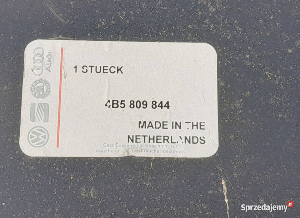 Audi A6 błotnik tył prawy NOWY ORYGINAŁ Nowa Dęba