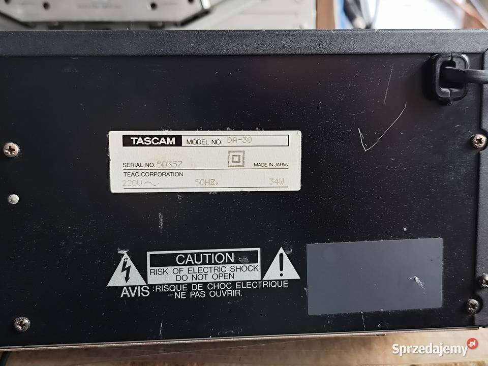 magnetofon DAT Tascam D30 Stargard