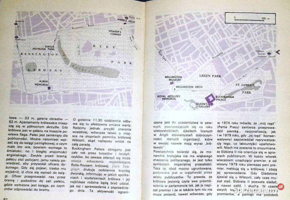 Londyn Przewodnik turystyczny Andrzej Broniarek