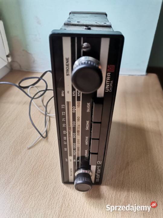 Radio samochodowe Safari 2 z czasów PRLu Kraków sprzedam
