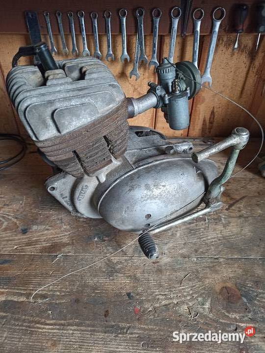 silnik wsk 125 lelek kos gil trójkołowiec wfm mz Silniki Jasło