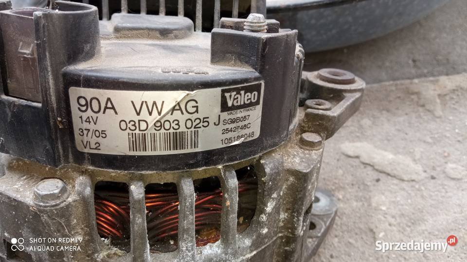 vw fox alternator