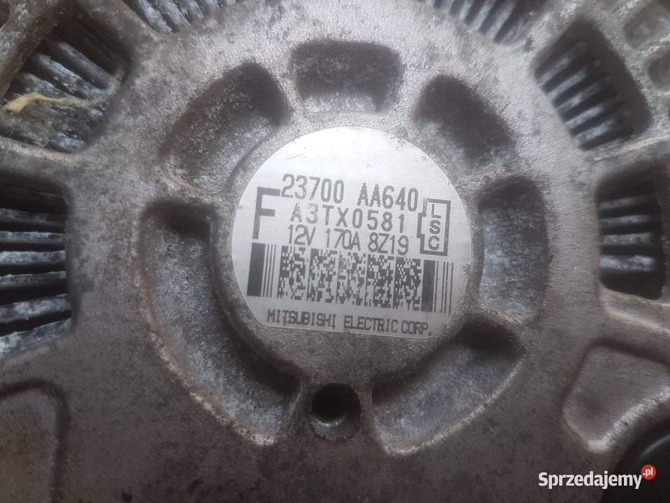 Subaru Forester 3 SH alternator Legnica